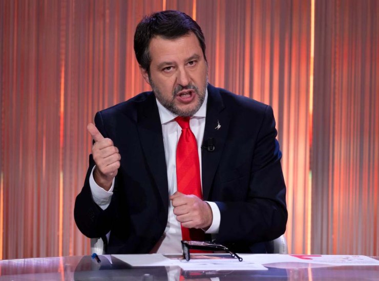 Il ministro delle infrastrutture e dei trasporti Matteo Salvini - fonte Ansa Foto - valsesiachannel.it